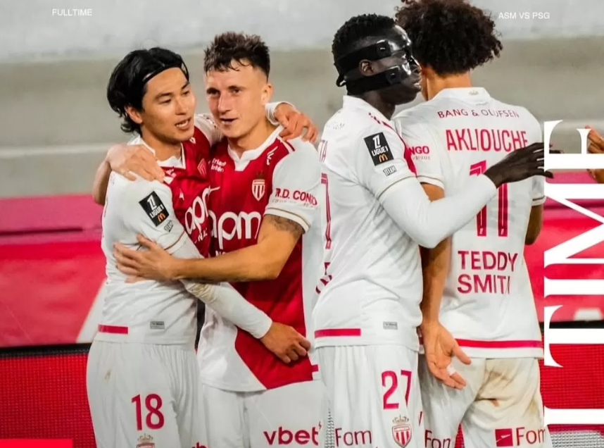 AS Monaco kalahkan PSG berkat gol tunggal Takumi Minamino