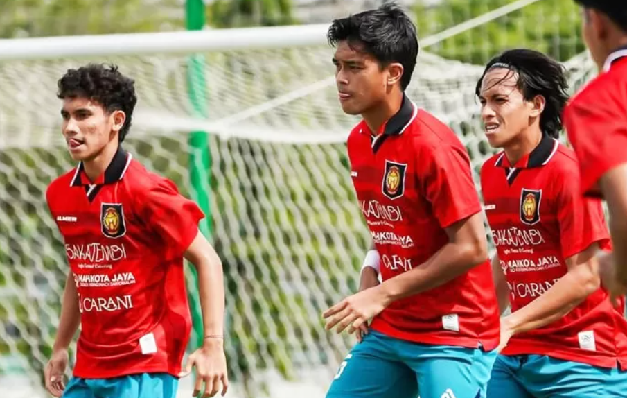 Para pemain Persiba Bantul.