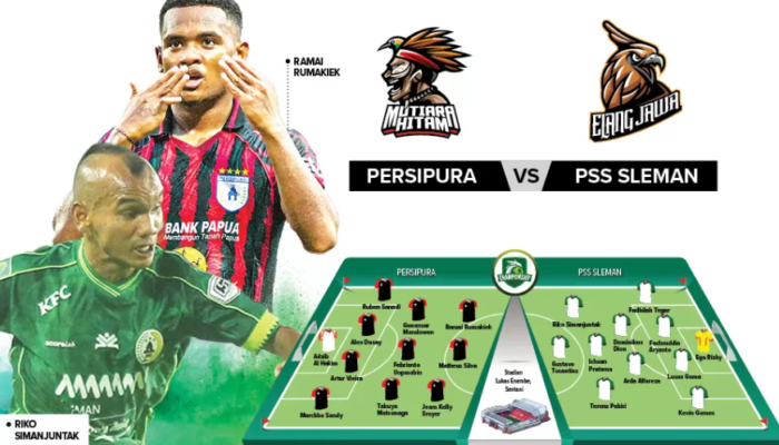 Prediksi Persipura Jayapura vs PSS Sleman: Duel Krusial Perebutan Posisi Runner-Up Grup Timur
