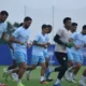 Para pemain Persib saat menjalani latihan rutin menjelang laga kontra Persija. (istimewa)
