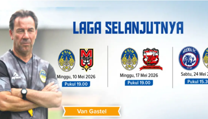 PSIM Jogja Sudah Aman dari Degradasi, Jean Paul van Gastel Tetap Genjot Intensitas Permainan