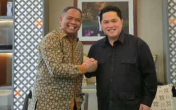 Bupati Sleman Harda Kiswaya Temui Menpora Erick Thohir, Kejar Revitalisasi Stadion Tridadi Berstandar Nasional