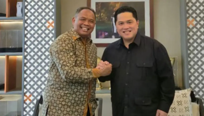 Bupati Sleman Harda Kiswaya Temui Menpora Erick Thohir, Kejar Revitalisasi Stadion Tridadi Berstandar Nasional