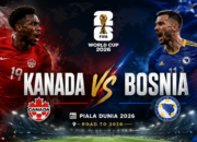 Prediksi Kanada vs Bosnia Piala Dunia 2026: Les Rouges Bidik Kemenangan Perdana, Kick Off Sabtu 13 Juni 02.00 WIB