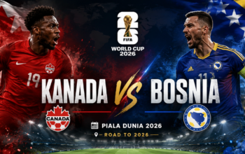 Prediksi Kanada vs Bosnia Piala Dunia 2026: Les Rouges Bidik Kemenangan Perdana, Kick Off Sabtu 13 Juni 02.00 WIB
