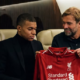 Kedekatan Jurgen Klopp dengan Kylian Mbappe.