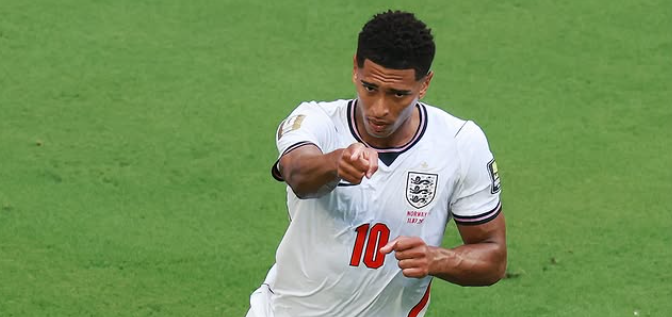 Gelandang Inggris dan Real Madrid, Jude Bellingham