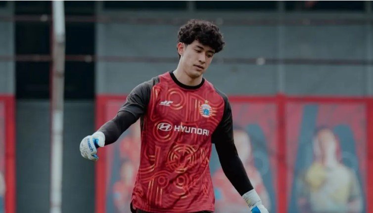 Kiper Persija Jakarta Cyrus Margono. (Dok. Persija Jakarta)