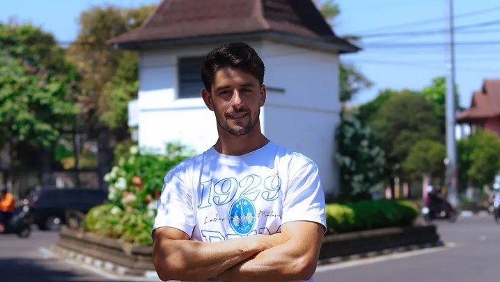 Pemain baru PSIM Jogja Adrian Dalmau. Dok. PSIM Jogja