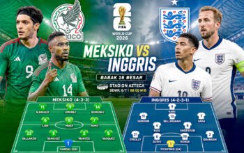 meksiko vs inggris